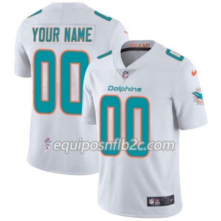 Camiseta Hombre NFL Miami Dolphins Personalizar Blanco
